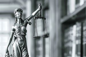 Foto: Statue von Justitia