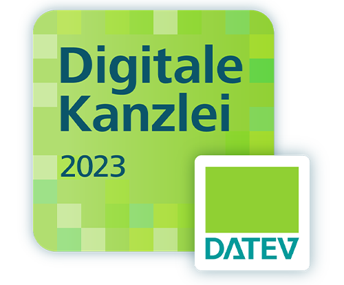 эмблема: Datev - Digitale Kanzlei 2023